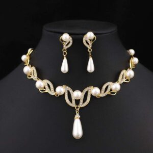 Eye Catching Necklace + Earrings